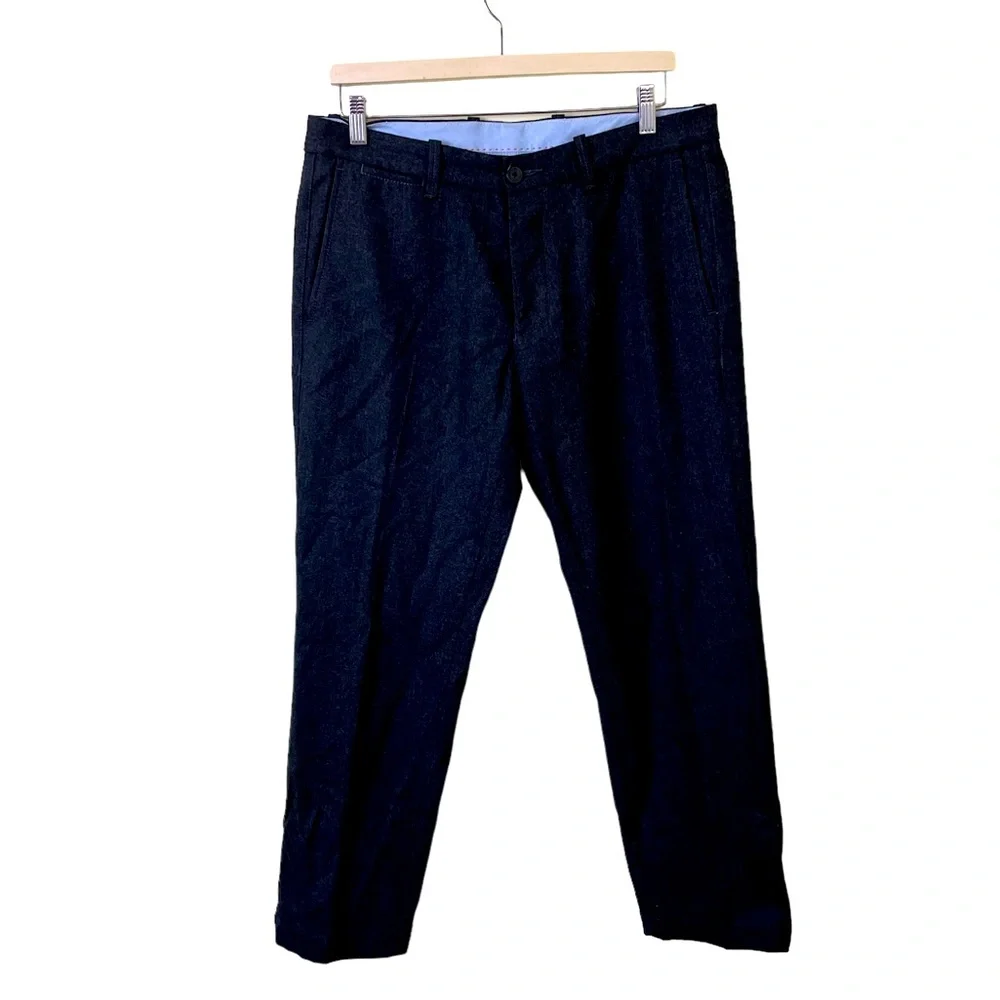 Corneliani Charcoal Gray 100% Wool Trouser Pants SZ IT 50 / US 40
